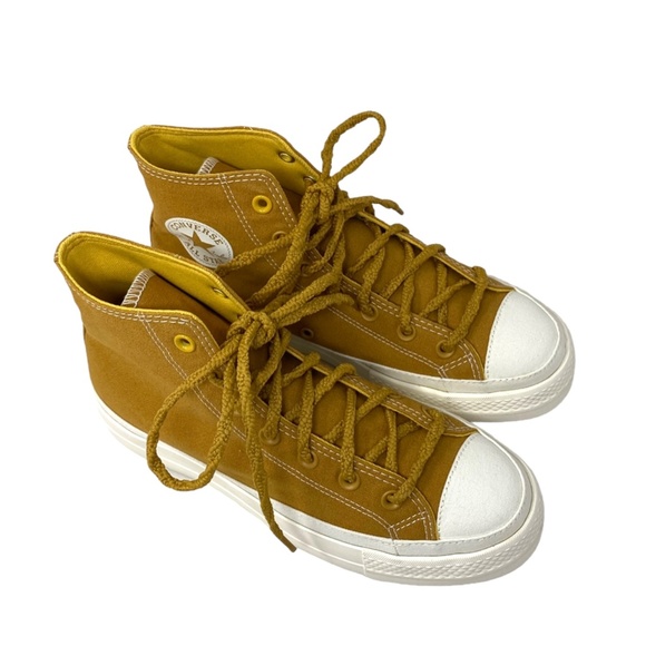 Converse Ctas Lift Platform Sneakers Women's High Top Burnt Honey Casual A04363F - Picture 3 of 9